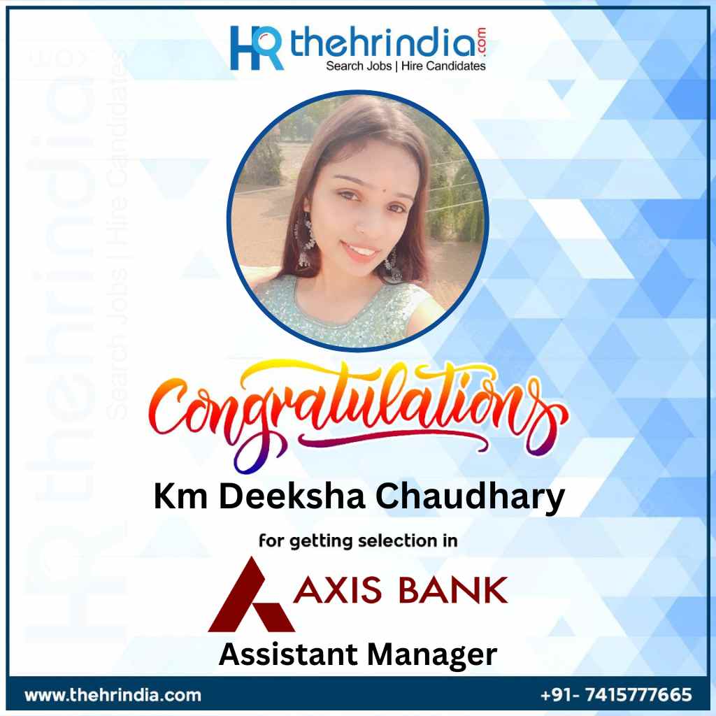 Km Deeksha Chaudhary  | The HR India